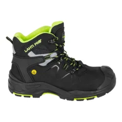 
                  LAHTIPRO Trzewiki Nubukowe Czarno-Zielone S3 FO HRO SR Rozmiar 39 L3013039